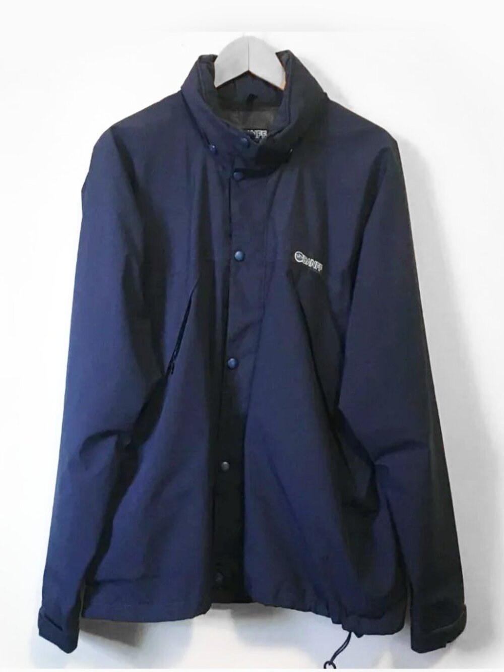 Archival Vintage Banff Designs Gore-Tex Hooded Jacket Navy Made in Canada
